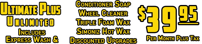 Unlimited Ultimate Plus
                                                Car Wash